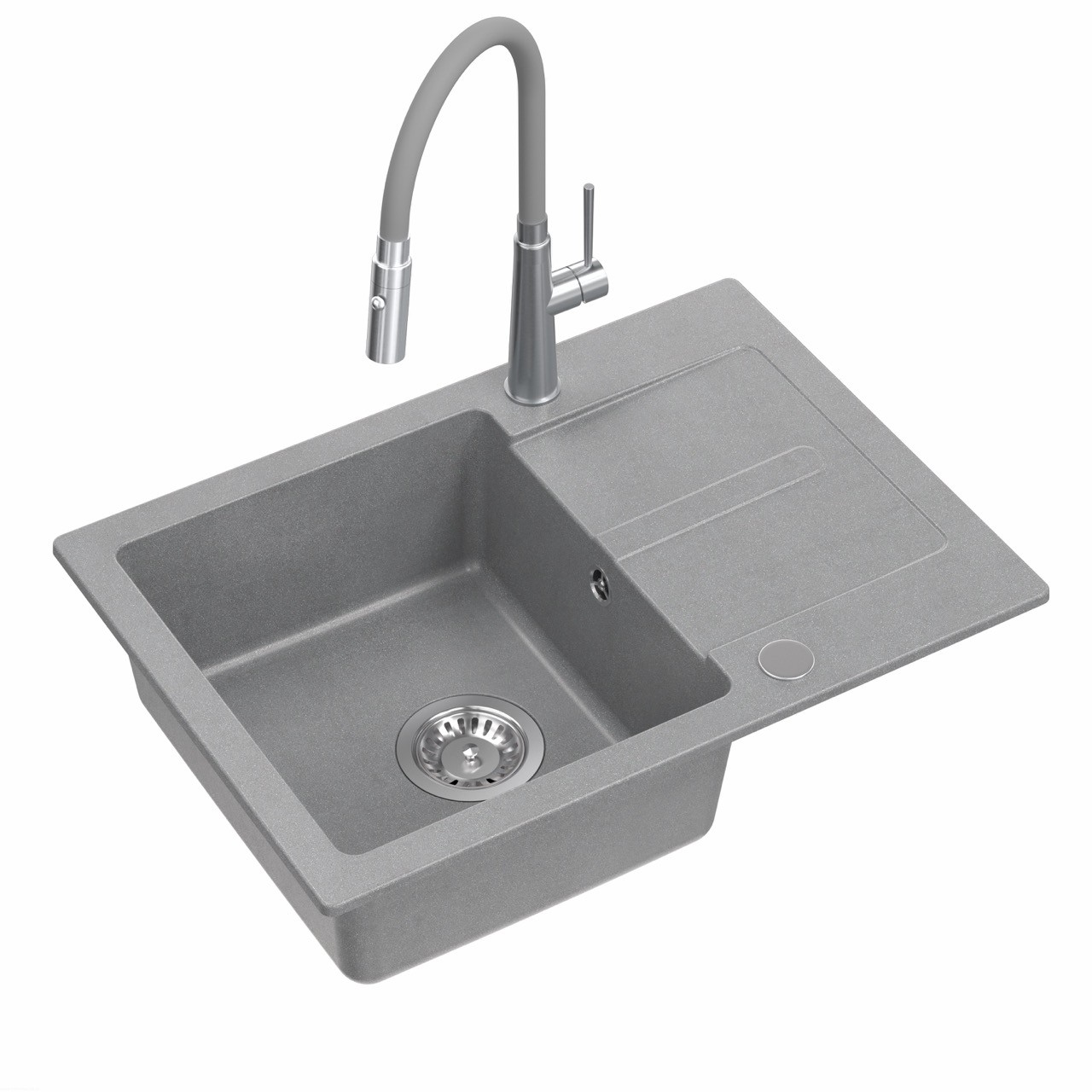 Zlewozmywaki granitowe z baterią