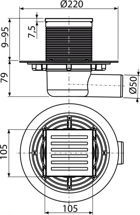 pol_pl_Kratka-sciekowa-105x105-50-mm-odplyw-boczny-kratka-nierdzewna-syfon-mokry-1997_2.png