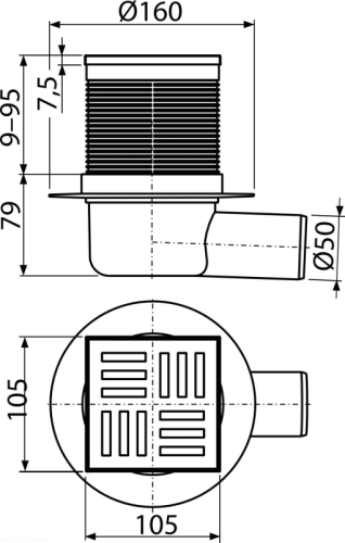 pol_pl_Kratka-sciekowa-105x105-50-mm-odplyw-boczny-kratka-szara-syfon-mokry-2029_2.png