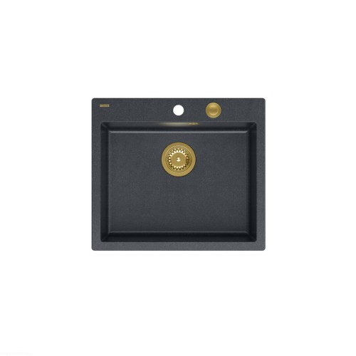 Zlewozmywak-granitowy-MORGAN-110-jednokomorowy-na-rowni-z-blatem-black-diamondelementy-zlote-Quadron.jpg