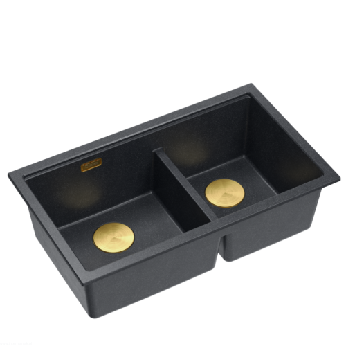 Zlewozmywak-granitowy-LOGAN-120-dwukomorowy-podwieszany-black-diamondelementy-zlote-Quadron.jpg
