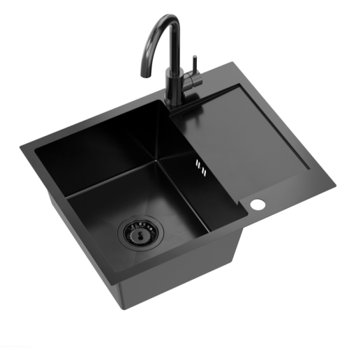 Zlewozmywak-stalowy-LUKE-116-jednokomorowy-wpuszczany-stal-black-metalelementy-black-metal-Quadron.jpg