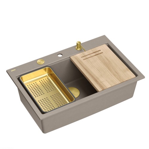 Zlewozmywak-granitowy-MARC-110-WORKSTATION-jednokomorowy-wpuszczany-soft-taupeelementy-zlote-Quadron.jpg