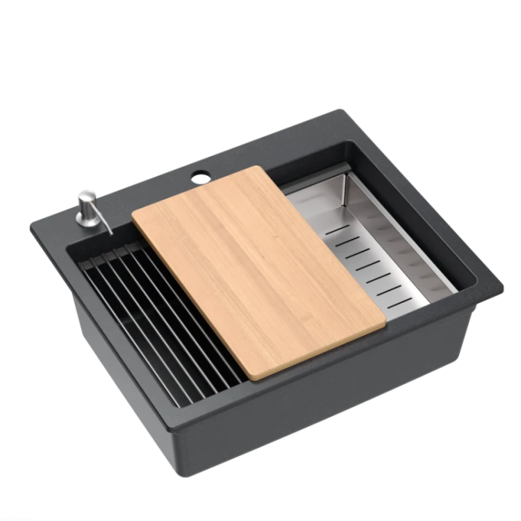 Zlewozmywak-granitowy-KURT-110-WORKSTATION-jednokomorowy-wpuszczany-black-dottedelementy-stalowe-Qua.jpg