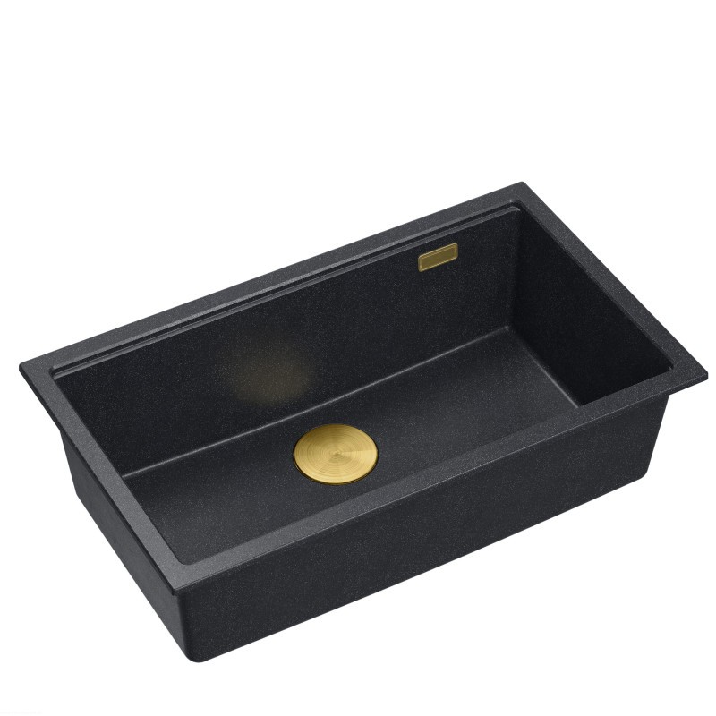 Zlewozmywak-granitowy-LOGAN-110-jednokomorowy-wpuszczany-black-diamondelementy-zlote-Quadron.jpg