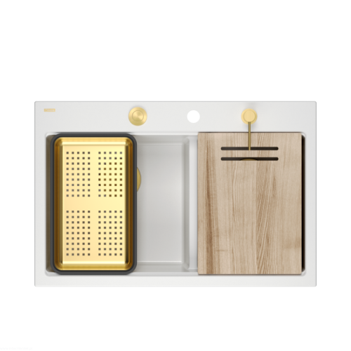 Zlewozmywak-granitowy-MARC-120-WORKSTATION-dwukomorowy-wpuszczany-snow-whiteelementy-zlote-Quadron.jpg