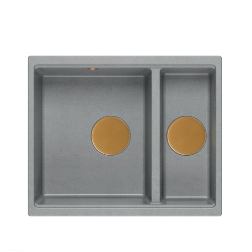 Zlewozmywak-granitowy-LOGAN-150-poltorakomorowy-podwieszany-silver-stoneelementy-miedziane-Quadron.jpg