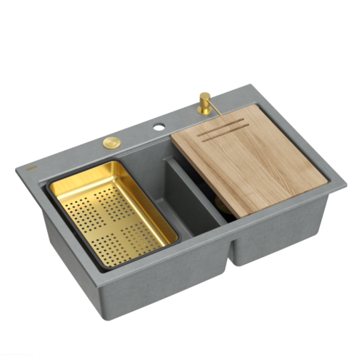 Zlewozmywak-granitowy-MARC-120-WORKSTATION-dwukomorowy-wpuszczany-silver-stoneelementy-zlote-Quadron.jpg