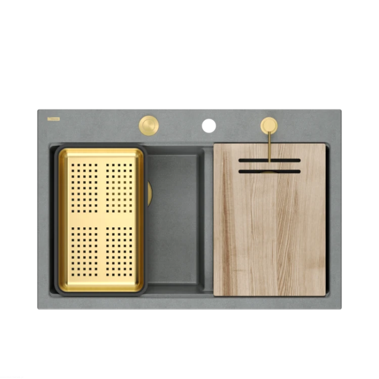 Zlewozmywak-granitowy-MARC-120-WORKSTATION-dwukomorowy-wpuszczany-silver-stoneelementy-zlote-Quadron.jpg
