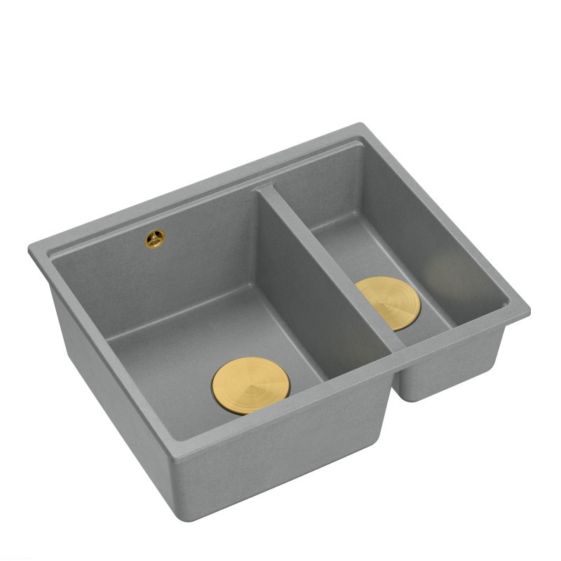 Zlewozmywak-granitowy-LOGAN-150-poltorakomorowy-wpuszczany-silver-stoneelementy-zlote-Quadron.jpg
