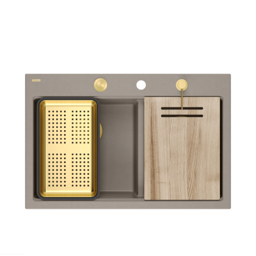 Zlewozmywak-granitowy-MARC-120-WORKSTATION-dwukomorowy-wpuszczany-soft-taupeelementy-zlote-Quadron.jpg