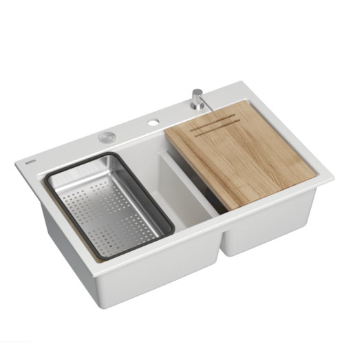 Zlewozmywak-granitowy-MARC-120-WORKSTATION-dwukomorowy-wpuszczany-snow-whiteelementy-stalowe-Quadron.jpg