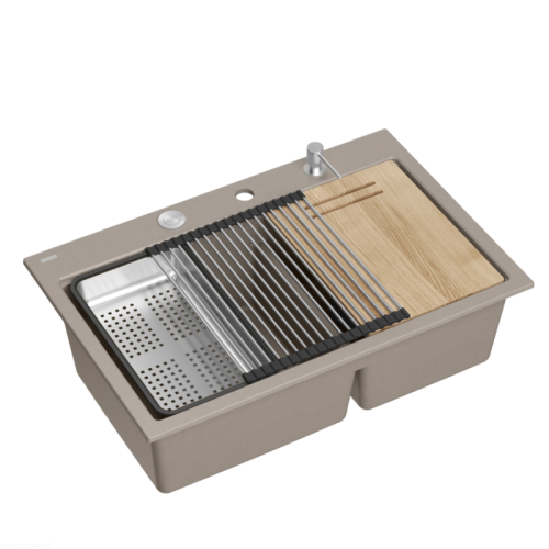 Zlewozmywak-granitowy-MARC-120-WORKSTATION-dwukomorowy-wpuszczany-soft-taupeelementy-stalowe-Quadron.jpg
