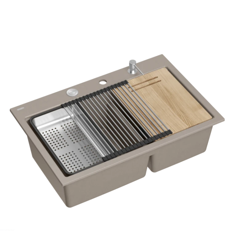 Zlewozmywak-granitowy-MARC-120-WORKSTATION-dwukomorowy-wpuszczany-soft-taupeelementy-stalowe-Quadron.jpg