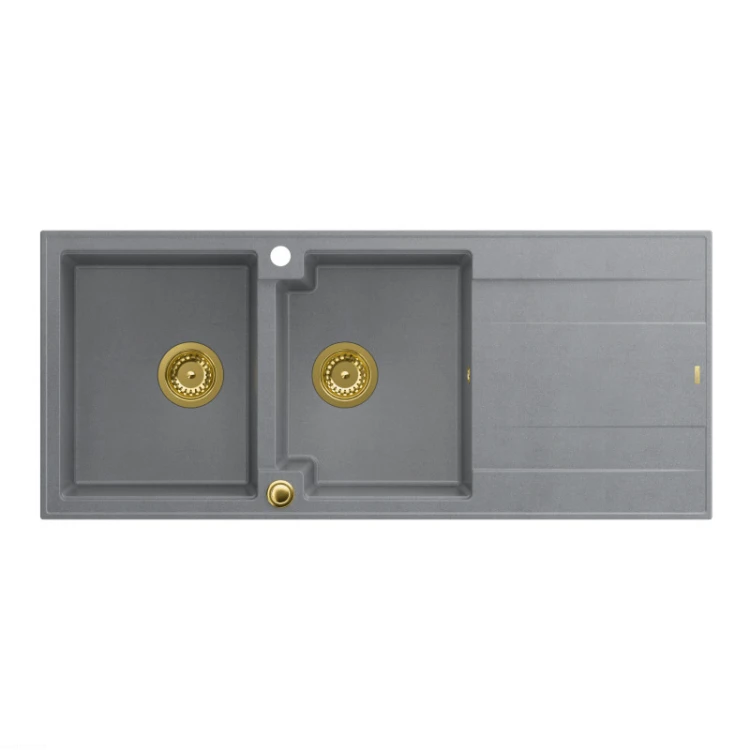 Zlewozmywak-granitowy-EVAN-121-dwukomorowy-wpuszczany-silver-stoneelementy-zlote-Quadron.jpg