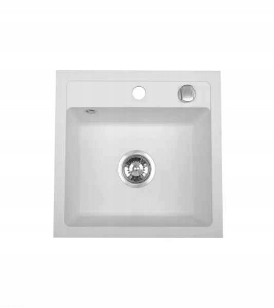 Zlewozmywak-granitowy-bialy-jednokomorowy-BELLA-44-x-44-cm