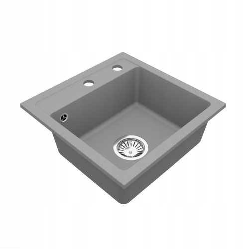 Zlewozmywak-granitowy-Zlew-kuchenny-jednokomorowy-BELLA-44-x-44-cm-Stan-opakowania-oryginalne