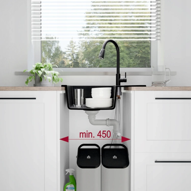ZLEWOZMYWAK-GRANITOWY-Zlew-kuchenny-ESTEIN-59-bialy-59-x-50-cm-Marka-Brenor