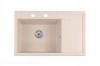 ZLEWOZMYWAK-GRANITOWY-Zlew-kuchenny-FELICJA-79-L-bezowy-79-x-50-cm-Stan-opakowania-oryginalne