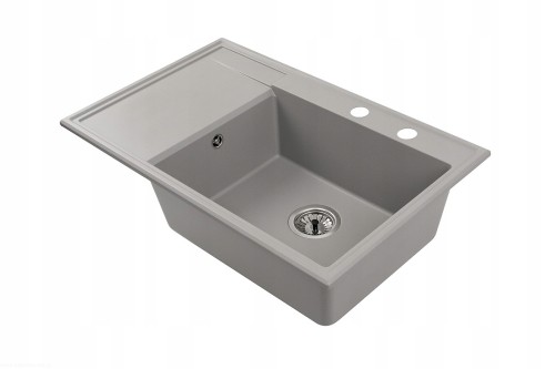 ZLEWOZMYWAK-GRANITOWY-Zlew-kuchenny-FELICJA-79-P-szary-79-x-50-cm
