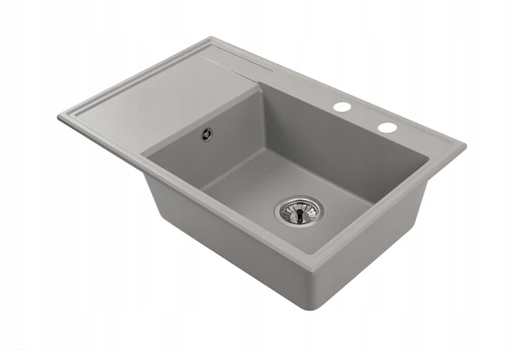 ZLEWOZMYWAK-GRANITOWY-Zlew-kuchenny-FELICJA-79-P-szary-79-x-50-cm