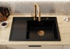 ZLEWOZMYWAK-GRANITOWY-Zlew-kuchenny-FELICJA-79-P-czarny-metalik-79-x-50-cm-Kod-producenta-Felicja-79P-8M