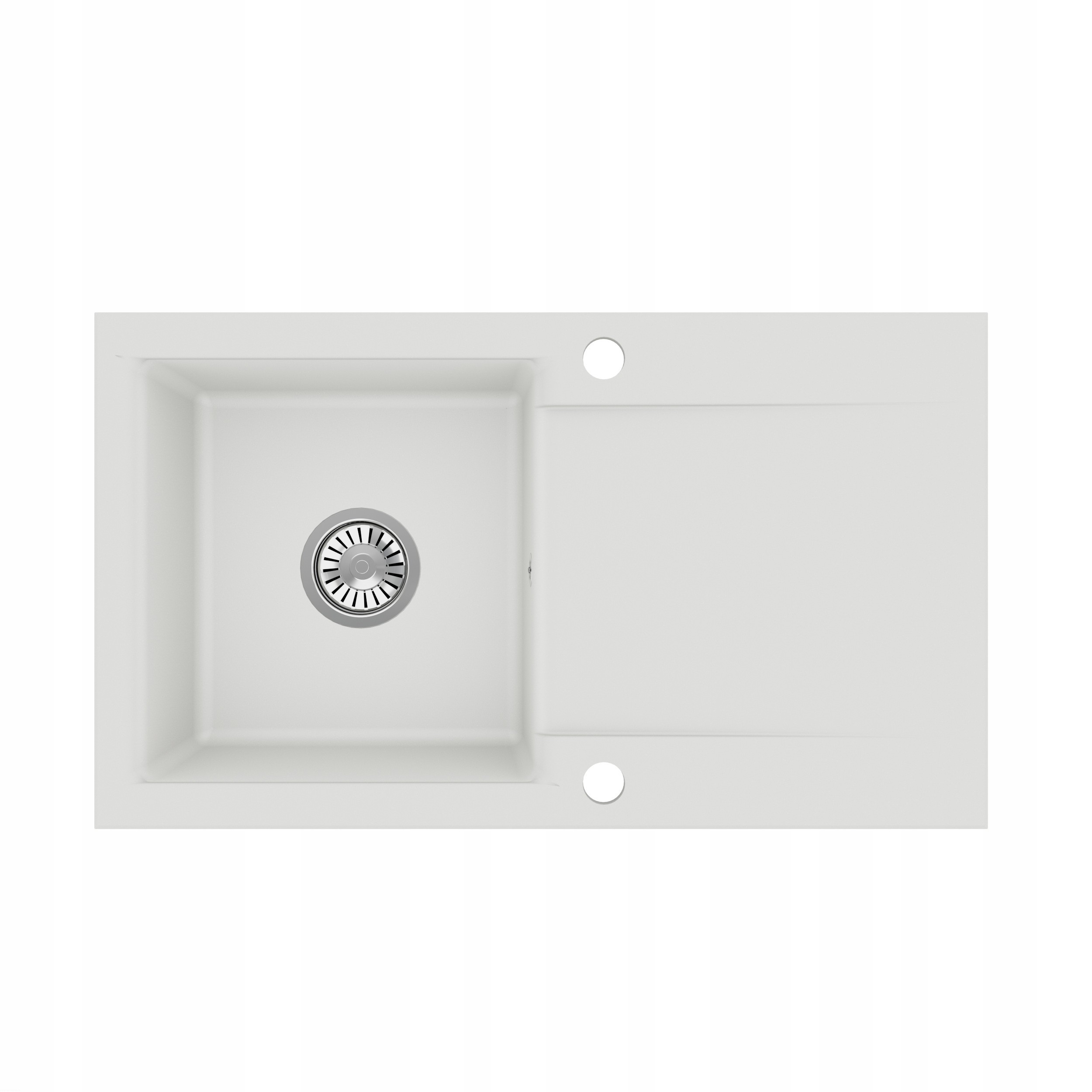 ZLEWOZMYWAK-GRANITOWY-Zlew-kuchenny-LUNA-76-76x44-cm-z-ociekaczem-bialy