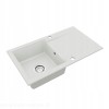 ZLEWOZMYWAK-GRANITOWY-Zlew-kuchenny-LUNA-76-76x44-cm-z-ociekaczem-bialy-Stan-opakowania-oryginalne